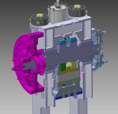 3D Design of a Presstrade Machine Component